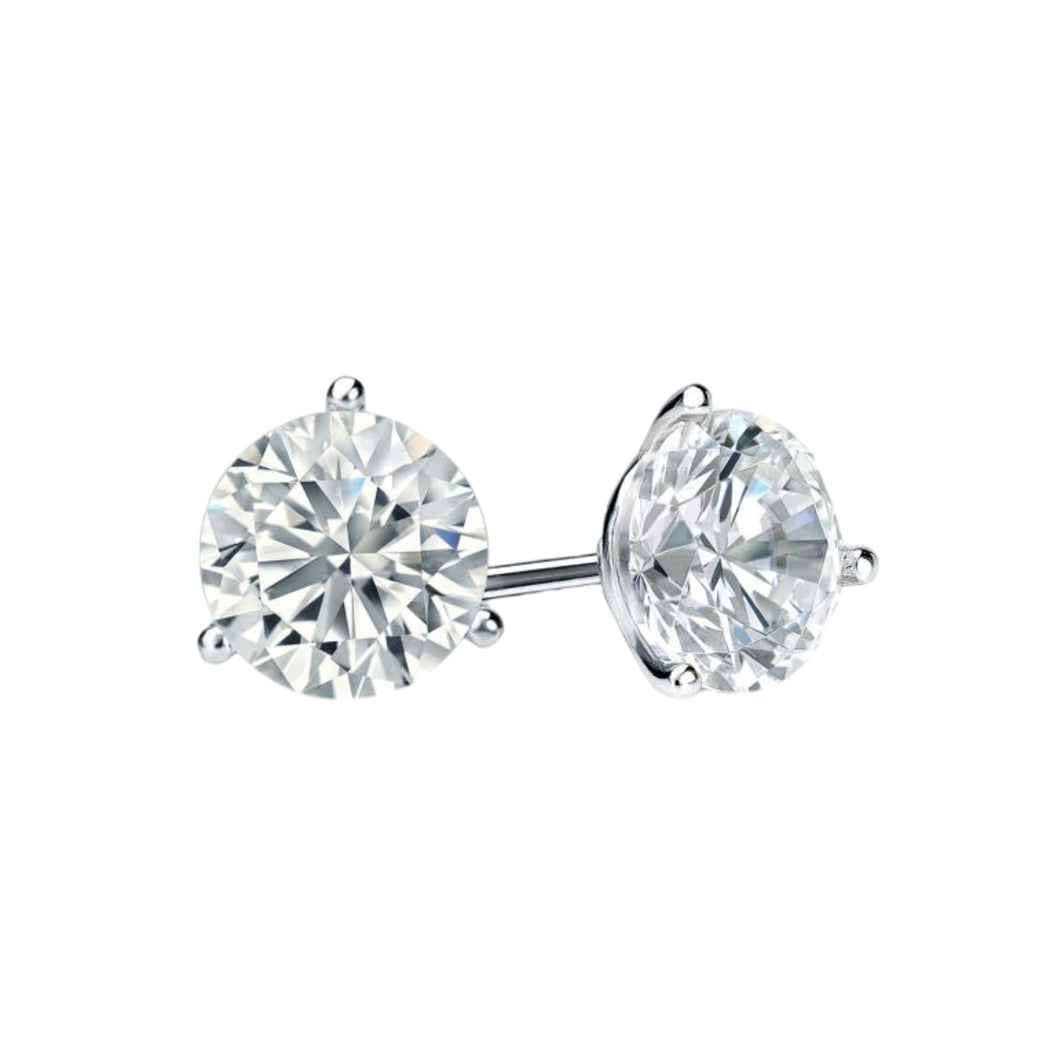 3.00 ctw. Lab-Created Diamond Stud Earrings in 18k Gold - Limited Time Offer!